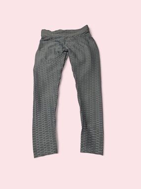 Source Unknown Textured Gray Leggings